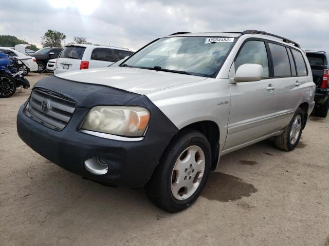 TOYOTA HIGHLANDER 2004 with VIN JTEDP21A440028255 - Photo from auction