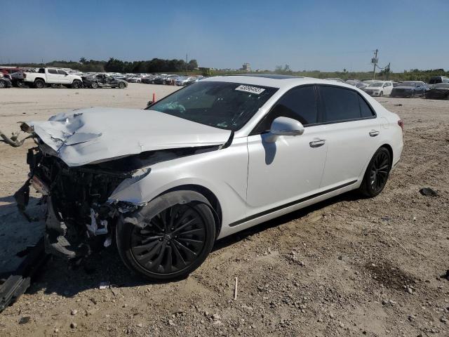 GENESIS G90 PREMIU 2019 with VIN KMTF34JAXKU058601 - Photo from auction