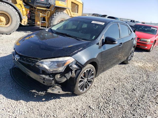 TOYOTA COROLLA L 2014 with VIN 2T1BURHE3EC080571 - Photo from auction