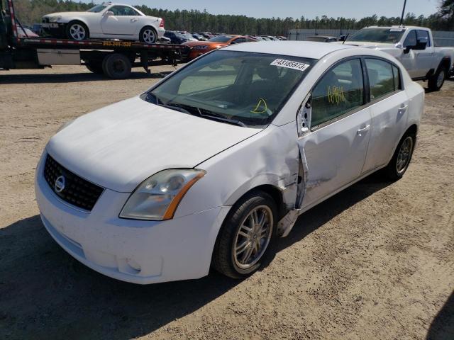 NISSAN SENTRA 2008 with VIN 3N1AB61E18L708190 - Photo from auction