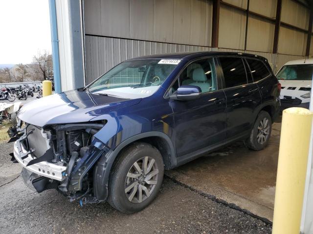 HONDA PILOT EXL 2020 with VIN 5FNYF6H57LB048069 - Photo from auction