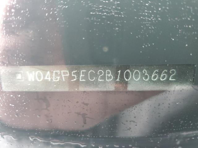 Снимка 10 от търг – 2011 BUICK REGAL CXL с VIN W04GP5EC2B1003662
