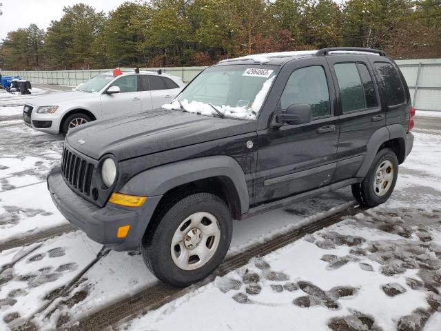 JEEP LIBERTY SP 2007 with VIN 1J4GL48K97W662972 - Photo from auction