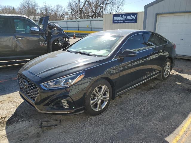 HYUNDAI SONATA LIM 2019 with VIN 5NPE34AF7KH741985 - Photo from auction