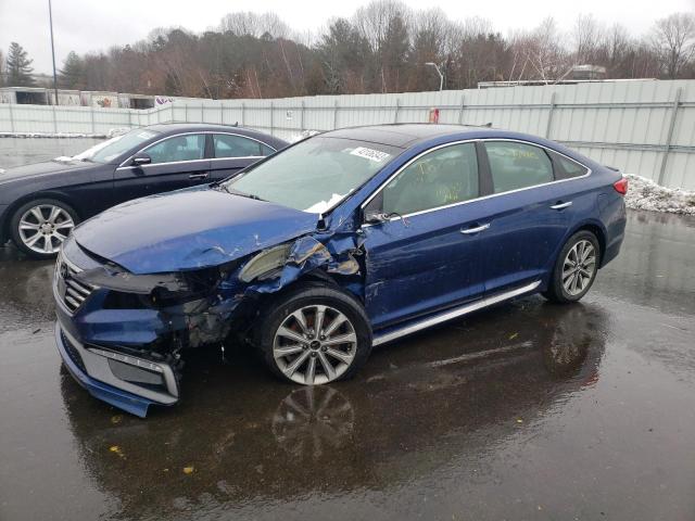HYUNDAI SONATA SPO 2016 with VIN 5NPE34AF0GH296349 - Photo from auction