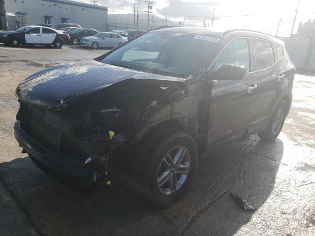 HYUNDAI SANTA FE S 2017 with VIN 5NMZU3LB8HH024455 - Photo from auction
