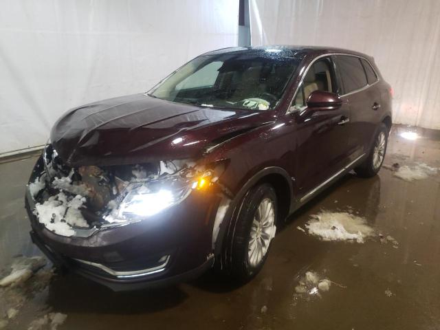 LINCOLN MKX SELECT 2017 with VIN 2LMPJ8KR3HBL48407 - Photo from auction