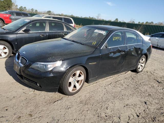 BMW 530 I 2006 with VIN WBANE73566CM36704 - Photo from auction