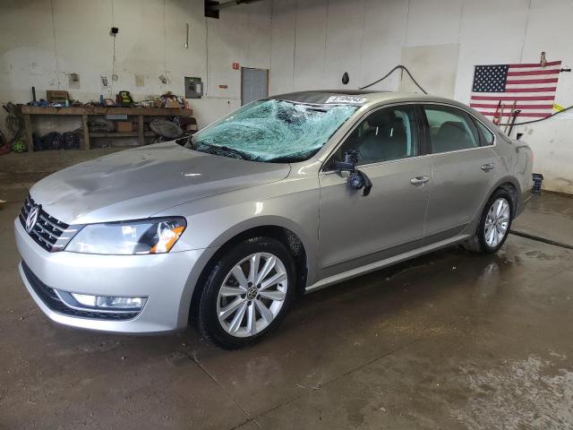 VOLKSWAGEN PASSAT SEL 2013 with VIN 1VWCH7A38DC050766 - Photo from auction