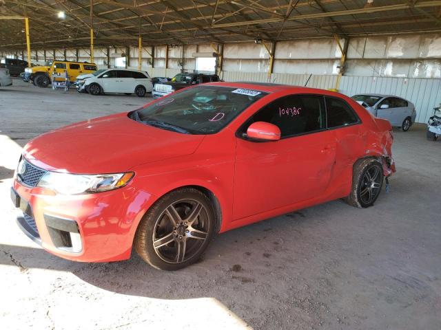 KIA FORTE SX 2013 with VIN KNAFW6A38D5742026 - Photo from auction