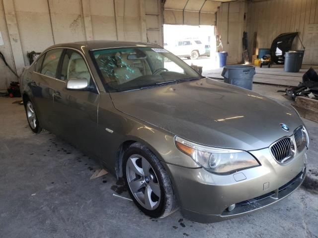 Photo 4 from auction – 2007 BMW 525 I with VIN WBANE53587CW68792