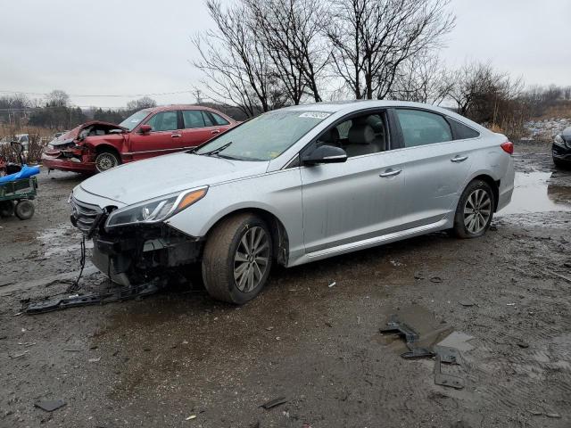 HYUNDAI SONATA SPO 2017 with VIN 5NPE34AF5HH535282 - Photo from auction
