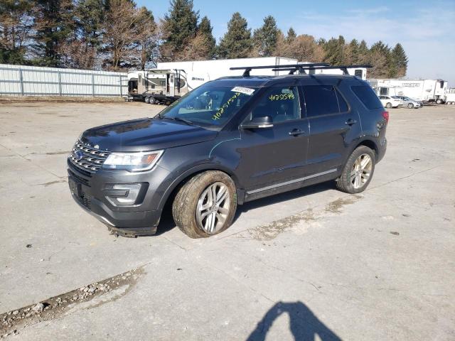 FORD EXPLORER X 2017 with VIN 1FM5K8D81HGC76183 - Photo from auction