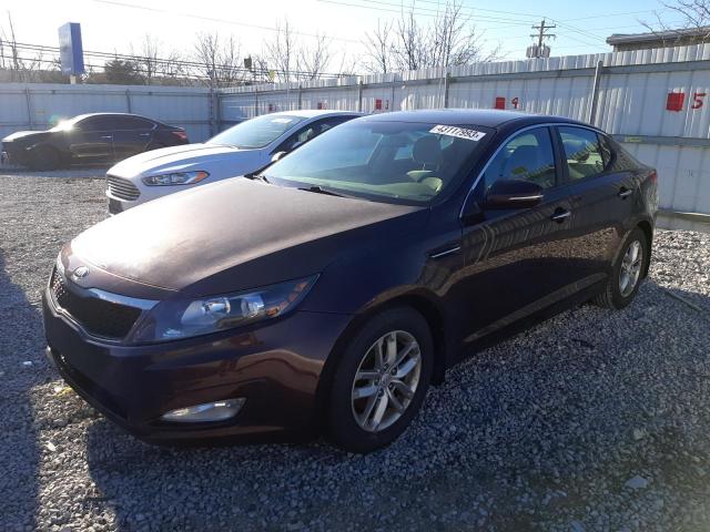 KIA OPTIMA LX 2013 with VIN 5XXGM4A78DG200635 - Photo from auction