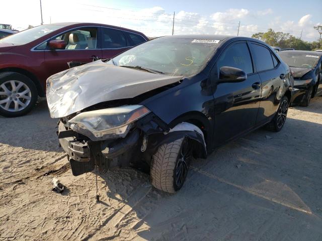 TOYOTA COROLLA L 2015 with VIN 2T1BURHE2FC424425 - Photo from auction
