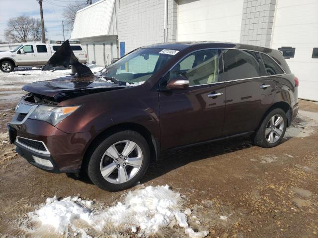 Photo 1 from auction – 2011 ACURA MDX TECHNO with VIN 2HNYD2H64BH517709