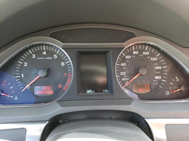 Photo 9 from auction – 2006 AUDI A6 3.2 QUA with VIN WAUDG74F86N039576