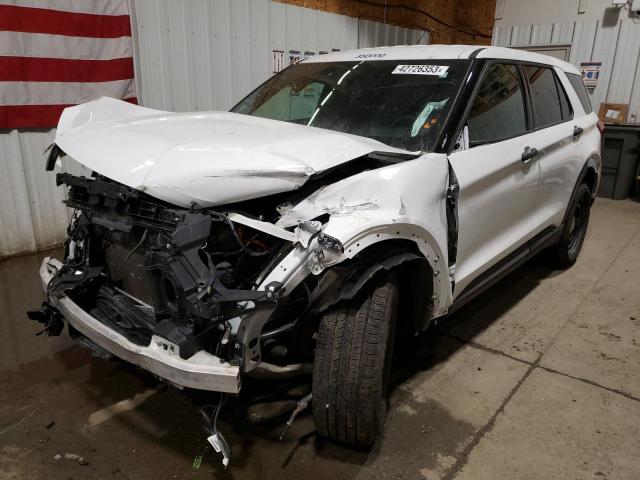 FORD EXPLORER P 2020 with VIN 1FM5K8AW8LGA83508 - Photo from auction