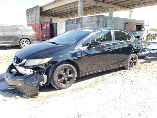 HONDA CIVIC SE 2015 with VIN 19XFB2F75FE092498 - Photo from auction