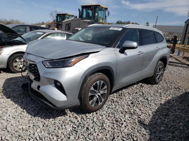 Photo 1 from auction – 2022 TOYOTA HIGHLANDER with VIN 5TDGZRAHXNS124259