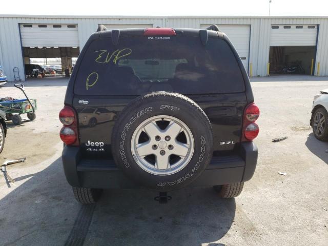 Photo 6 from auction – 2006 JEEP LIBERTY SP with VIN 1J4GL48K06W289853