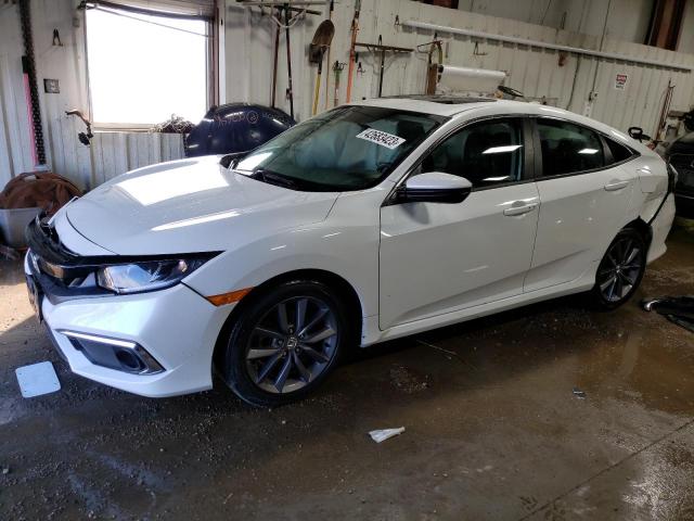 HONDA CIVIC EX 2019 with VIN 19XFC1F36KE014388 - Photo from auction