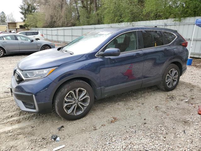 HONDA CR-V EX 2022 with VIN 7FARW2H51NE016545 - Photo from auction