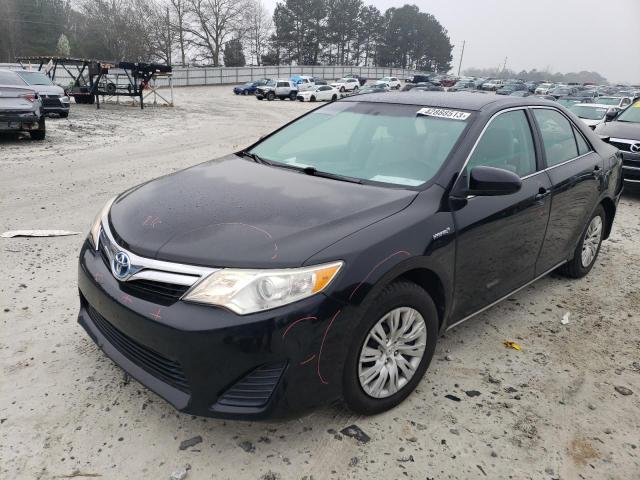 TOYOTA CAMRY HYBR 2012 with VIN 4T1BD1FK5CU031765 - Photo from auction