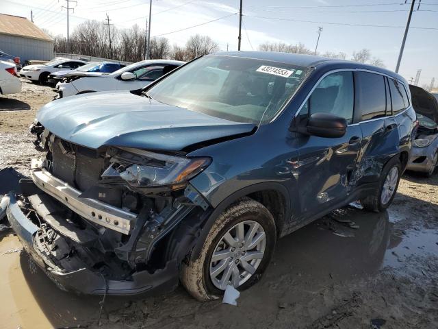 Photo 1 from auction – 2019 HONDA PILOT LX with VIN 5FNYF6H11KB076445