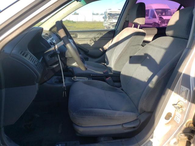 Photo 7 from auction – 2001 HONDA CIVIC LX with VIN 2HGES16591H555777