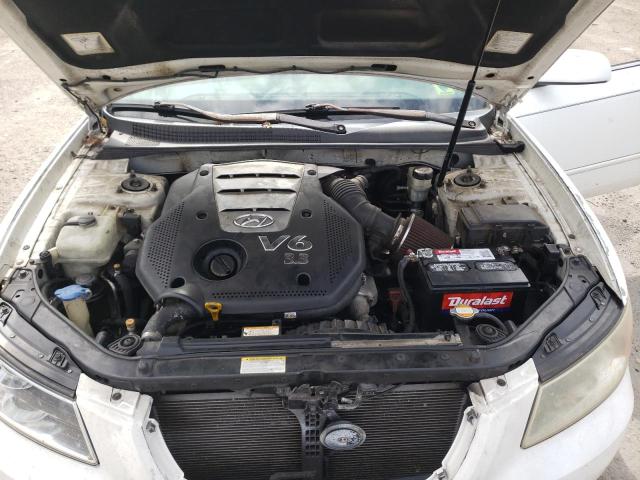Photo 11 from auction – 2007 HYUNDAI SONATA SE with VIN 5NPEU46FX7H158050