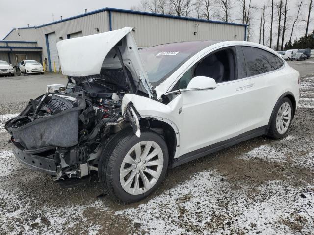 TESLA MODEL X 2020 with VIN 5YJXCBE2XLF263274 - Photo from auction