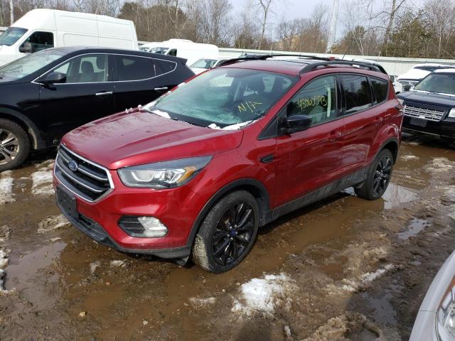 FORD ESCAPE SE 2018 with VIN 1FMCU9GD2JUA26409 - Photo from auction