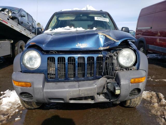 Photo 5 from auction – 2003 JEEP LIBERTY SP with VIN 1J4GL48K03W633337