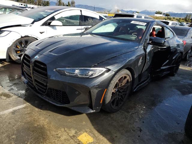 BMW M4 COMPETI 2022 with VIN WBS33AZ08NCJ24304 - Photo from auction
