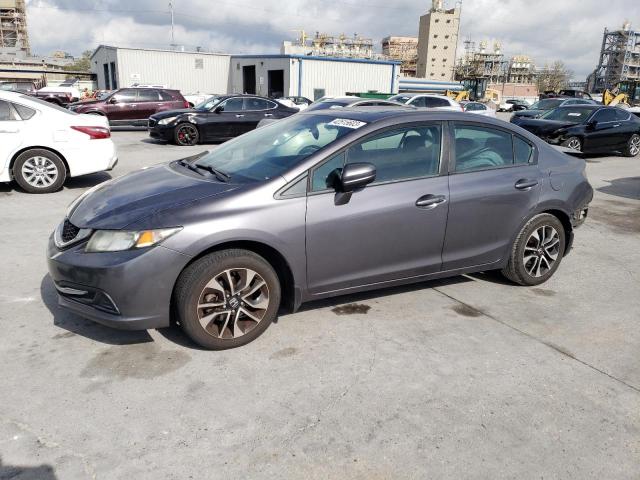 HONDA CIVIC EX 2014 with VIN 19XFB2F83EE058650 - Photo from auction