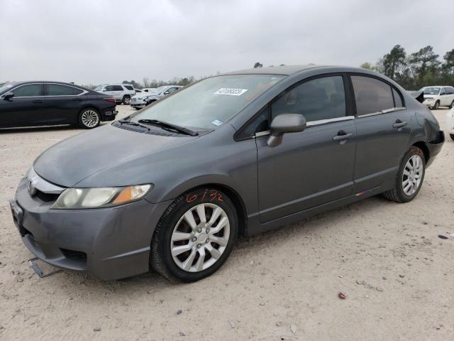 Photo 1 from auction – 2010 HONDA CIVIC LX with VIN 19XFA1F59AE049593