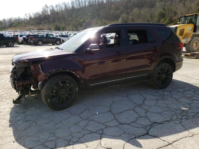 FORD EXPLORER X 2018 with VIN 1FM5K8D88JGC38357 - Photo from auction