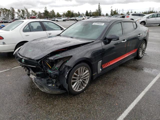 KIA STINGER 2018 with VIN KNAE15LA4J6017609 - Photo from auction