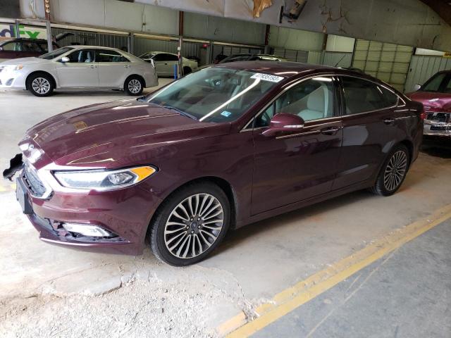 FORD FUSION SE 2017 with VIN 3FA6P0HD9HR166242 - Photo from auction