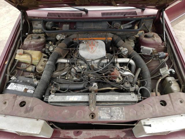 Photo 11 from auction – 1984 MASERATI BITURBO with VIN ZAMAL1104EB319831