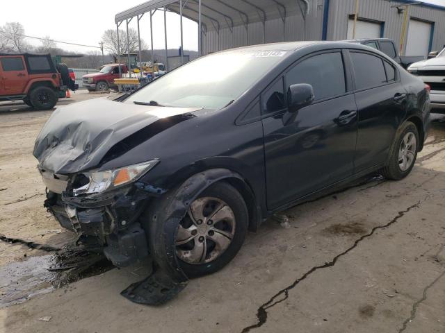 HONDA CIVIC LX 2013 with VIN 2HGFB2F59DH500342 - Photo from auction