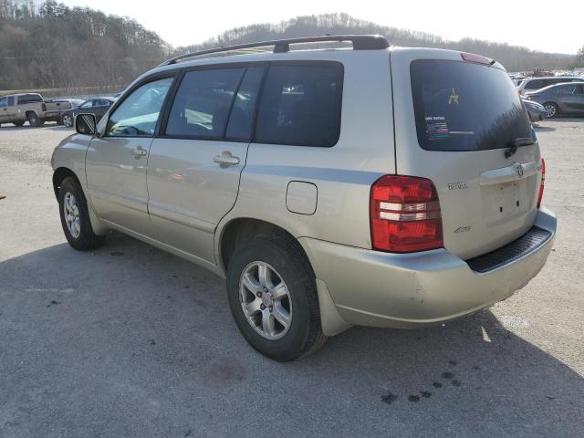 Photo 2 from auction – 2002 TOYOTA HIGHLANDER with VIN JTEHD21A320012281