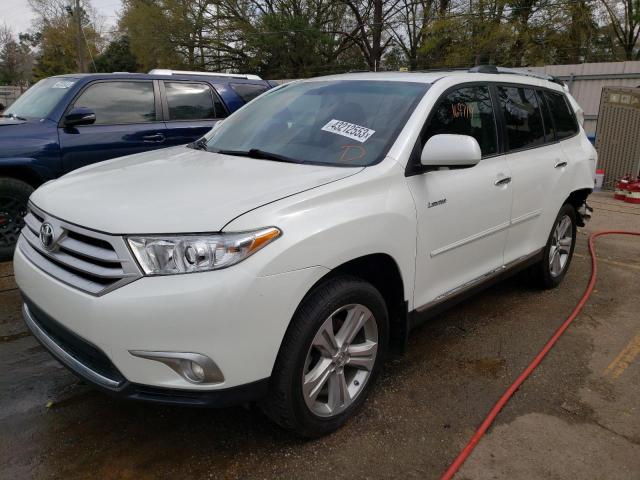 TOYOTA HIGHLANDER 2013 with VIN 5TDYK3EH5DS121588 - Photo from auction