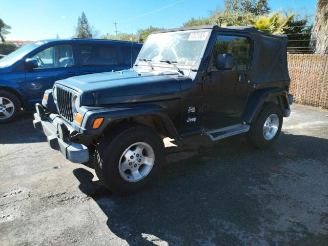 JEEP WRANGLER / 2003 with VIN 1J4FA59S13P362451 - Photo from auction