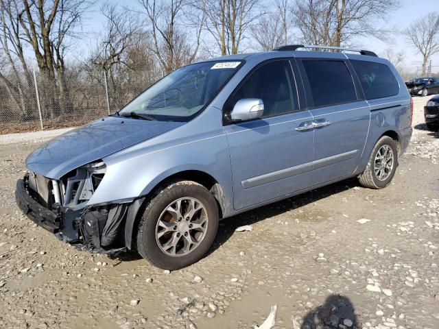 KIA SEDONA EX 2014 with VIN KNDMH4C77E6554327 - Photo from auction