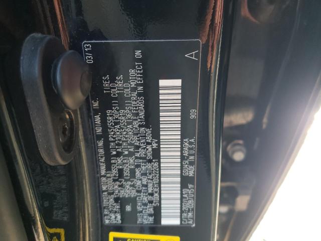 Photo 14 from auction – 2013 TOYOTA HIGHLANDER with VIN 5TDDK3EH1DS222061