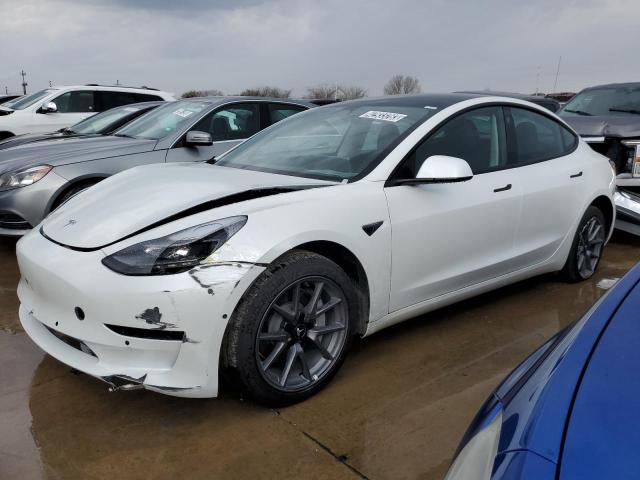 TESLA MODEL 3 2022 with VIN 5YJ3E1EB6NF286699 - Photo from auction