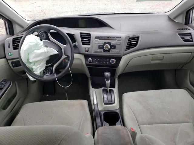 Photo 8 from auction – 2012 HONDA CIVIC LX with VIN 19XFB2F56CE346519