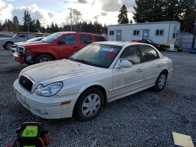 HYUNDAI SONATA GL 2004 with VIN KMHWF25S14A025354 - Photo from auction